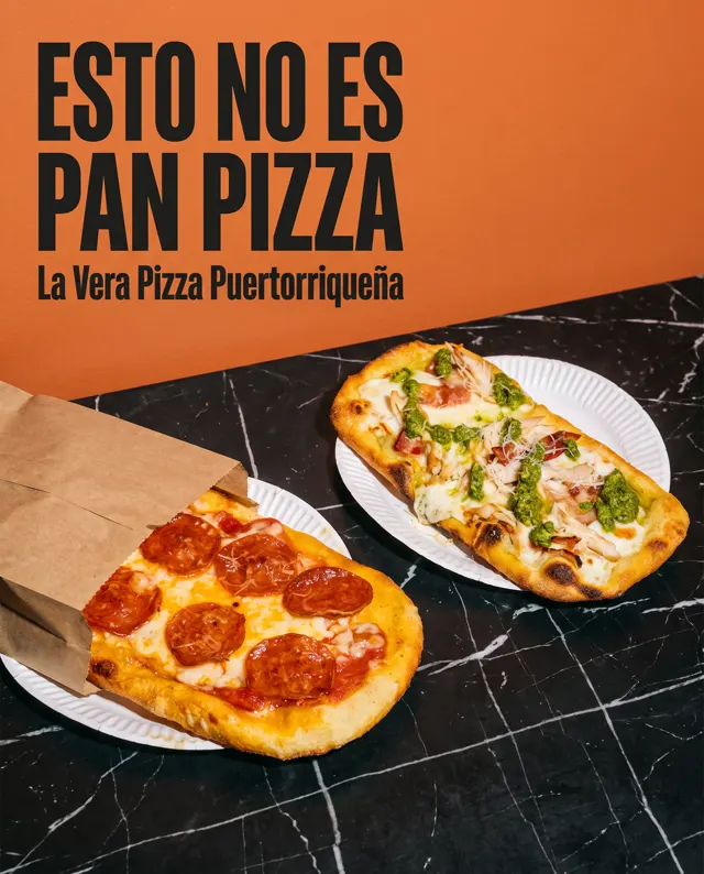 Esto no es pan pizza: Pepperoni y Chicken Bacon Pesto